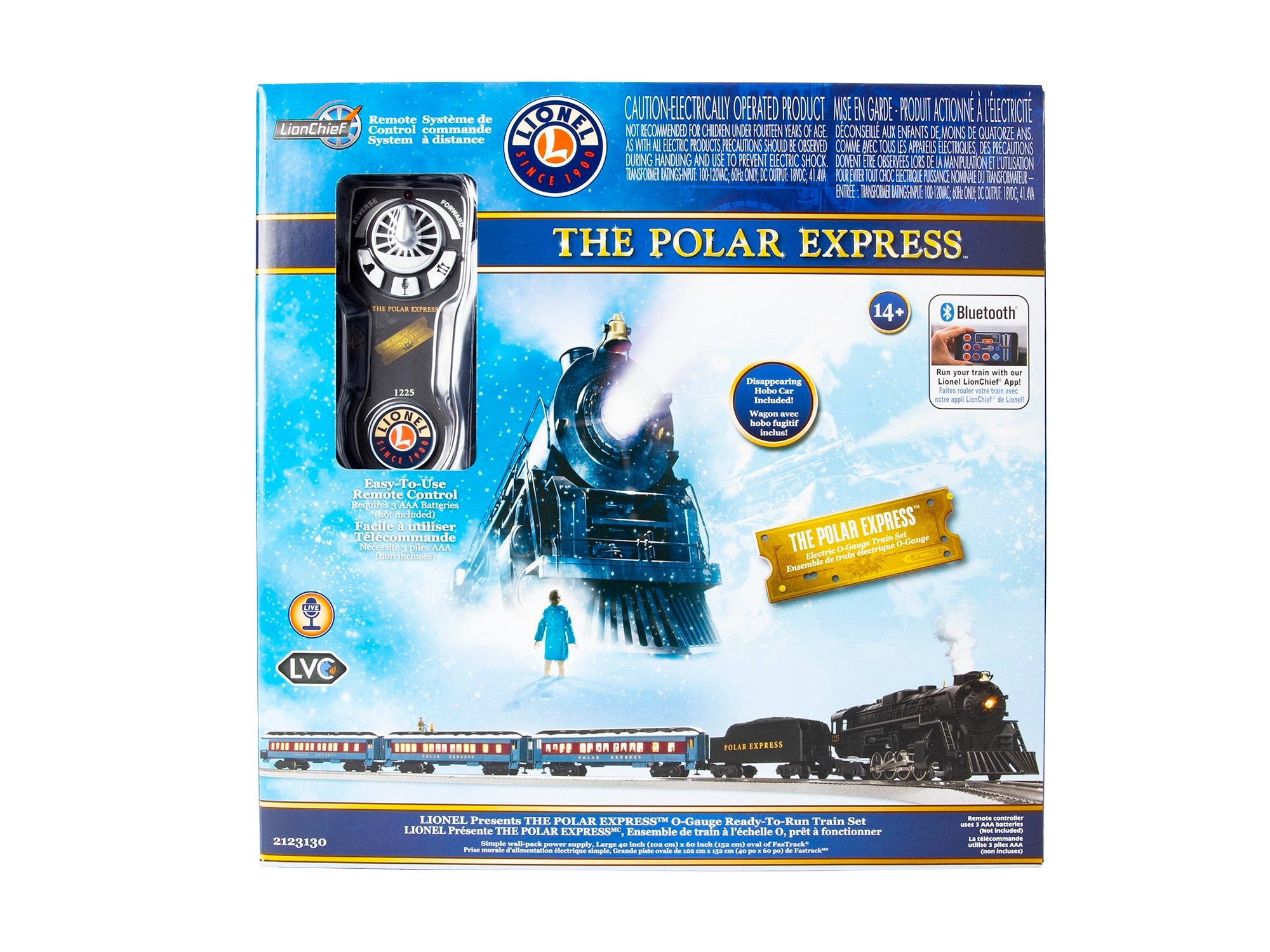 2123130 THE POLAR EXPRESS ELECTRIC TRAIN SET-O