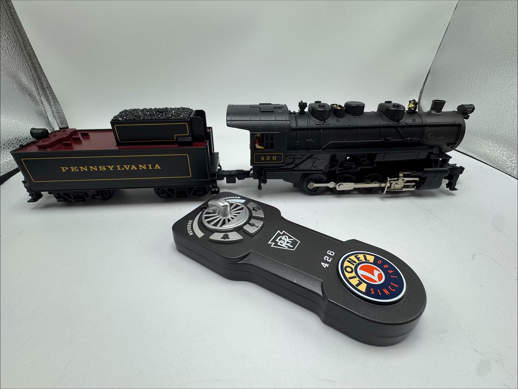 2123200 PENNSYLVANIA KEYSTONE SPECIAL STEAM FREIGHT TRAIN SET-O