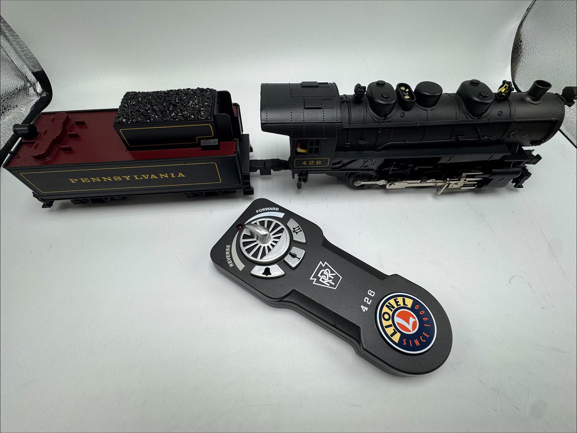 2123200 PENNSYLVANIA KEYSTONE SPECIAL STEAM FREIGHT TRAIN SET-O