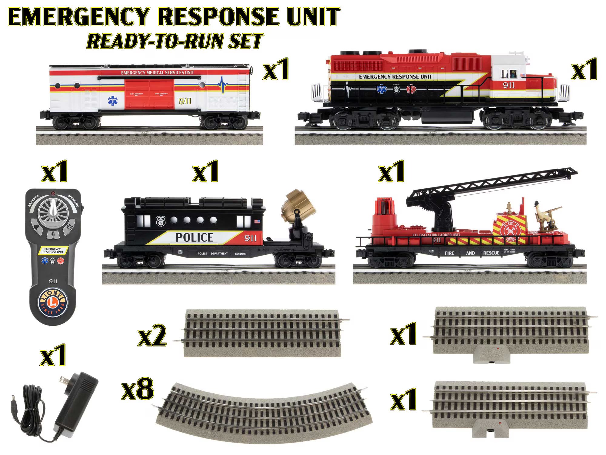 2223040 EMERGENCY RESPONSE TRAIN SET-O