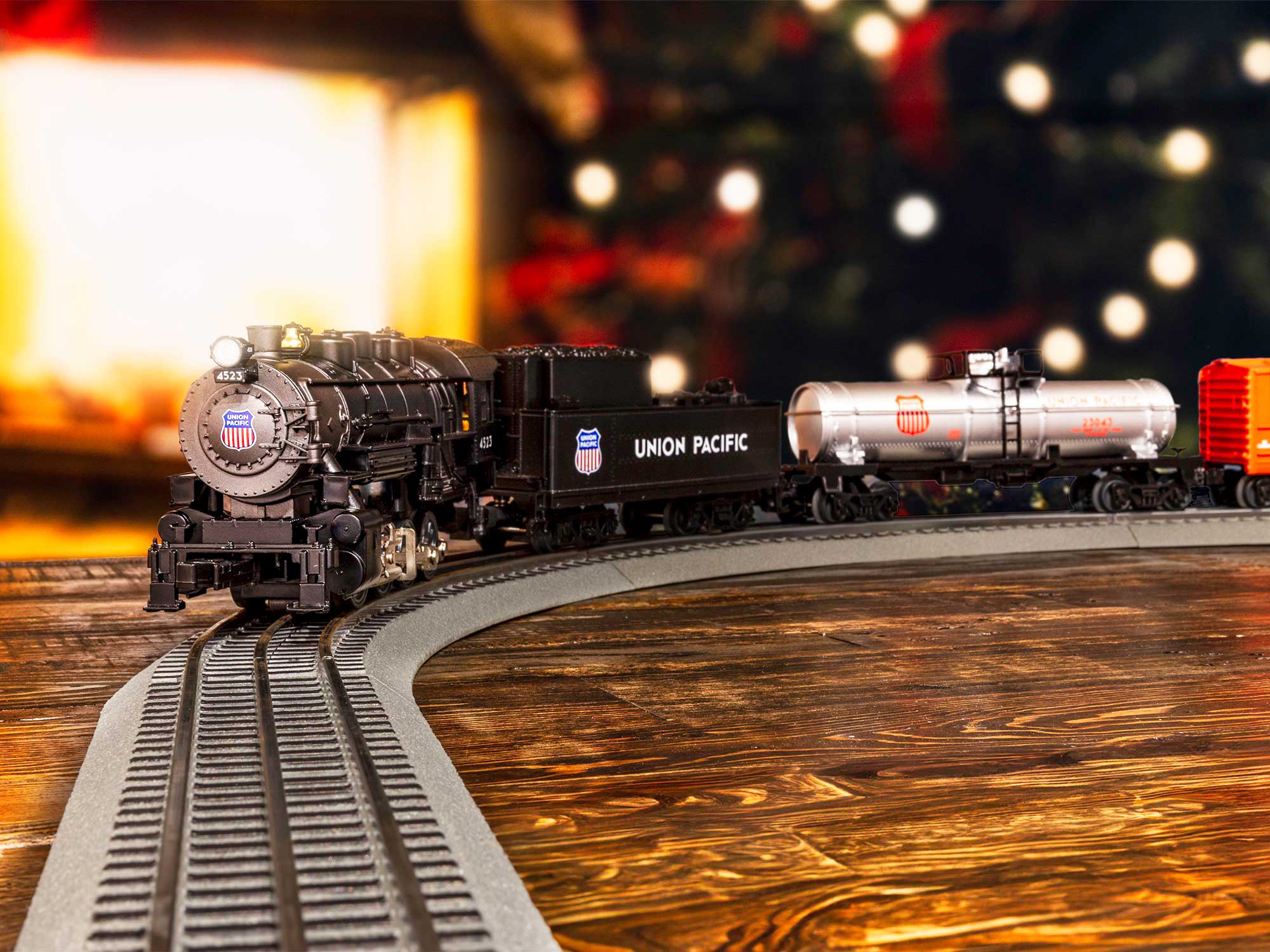 2323090 UNION PACIFIC FLYER STEAM FREIGHT TRAIN SET-O