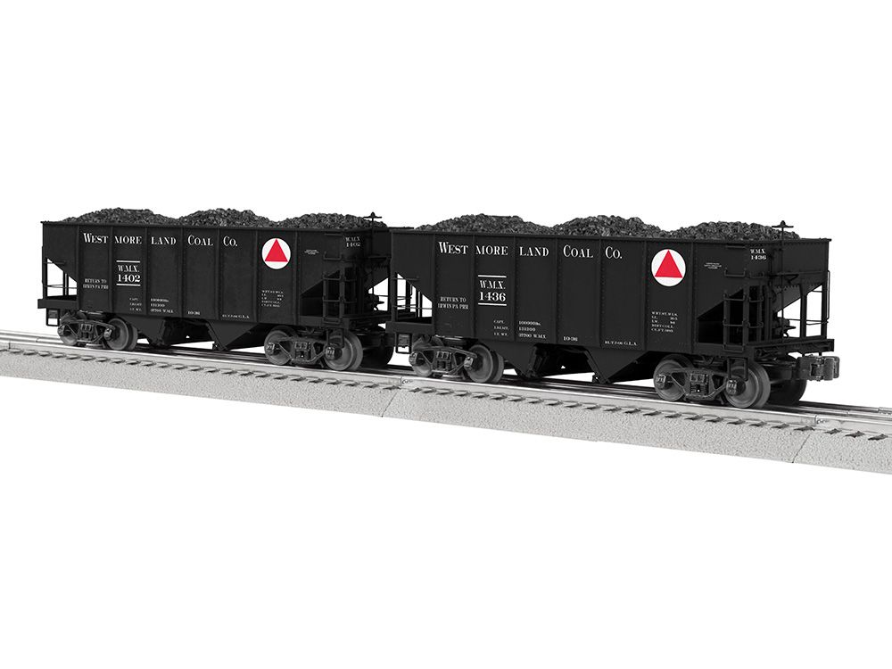 2326500 WESTMORELAND COAL HOPPER 2-CAR SET-O
