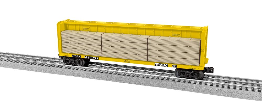 2343091 TTX CENTERBEAM FLAT CAR-O