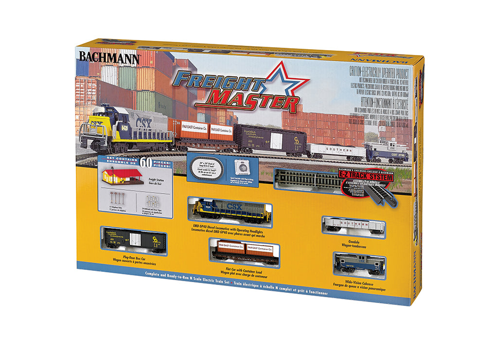 24022 CSX FREIGHT MASTER TRAIN SET-N