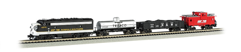 24025 NORFOLK SOUTHERN STALLION DIESEL FREIGHT TRAIN SET-N