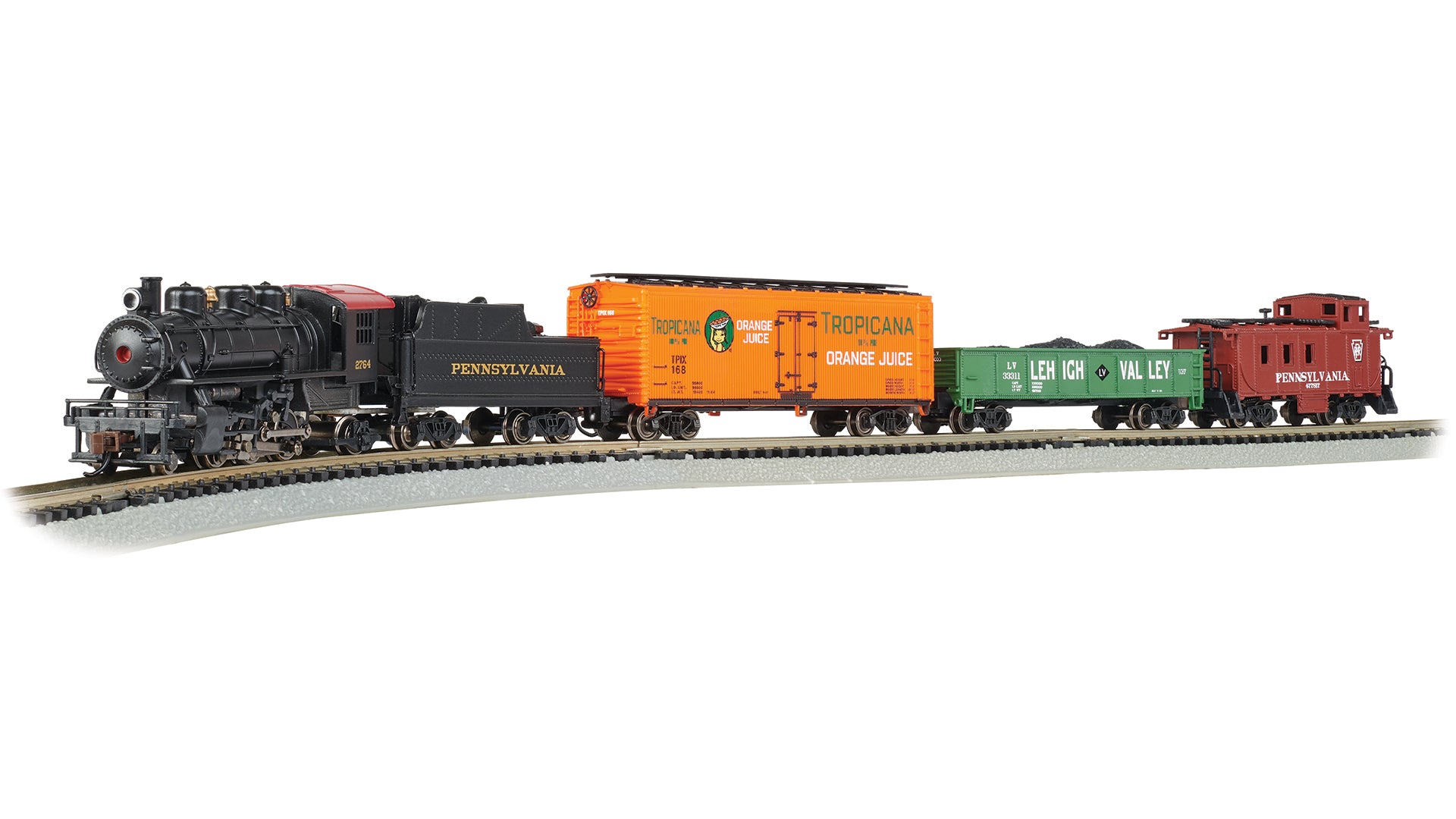 24029 PENNSYLVANIA KEYSTONE FREIGHT TRAIN SET-N