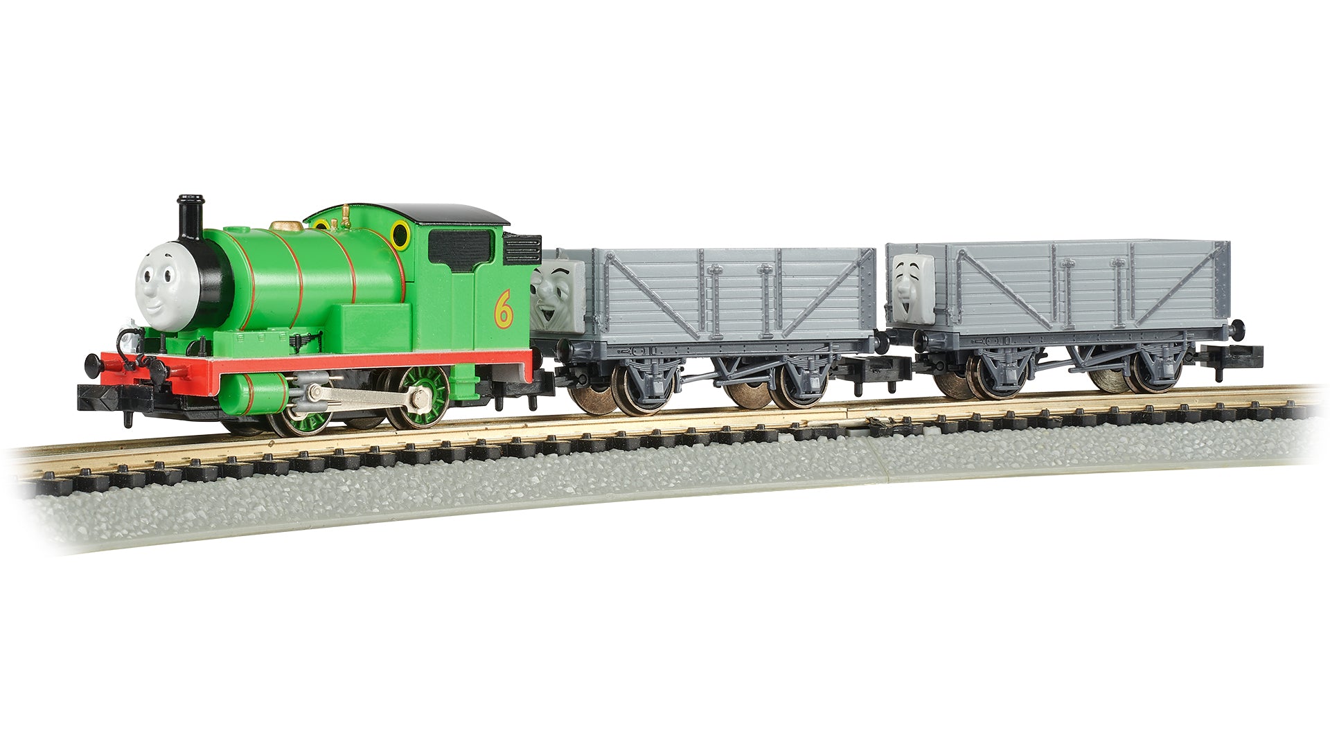 24030 PERCY & TROUBLESOME TRUCKS FREIGHT TRAIN SET-N