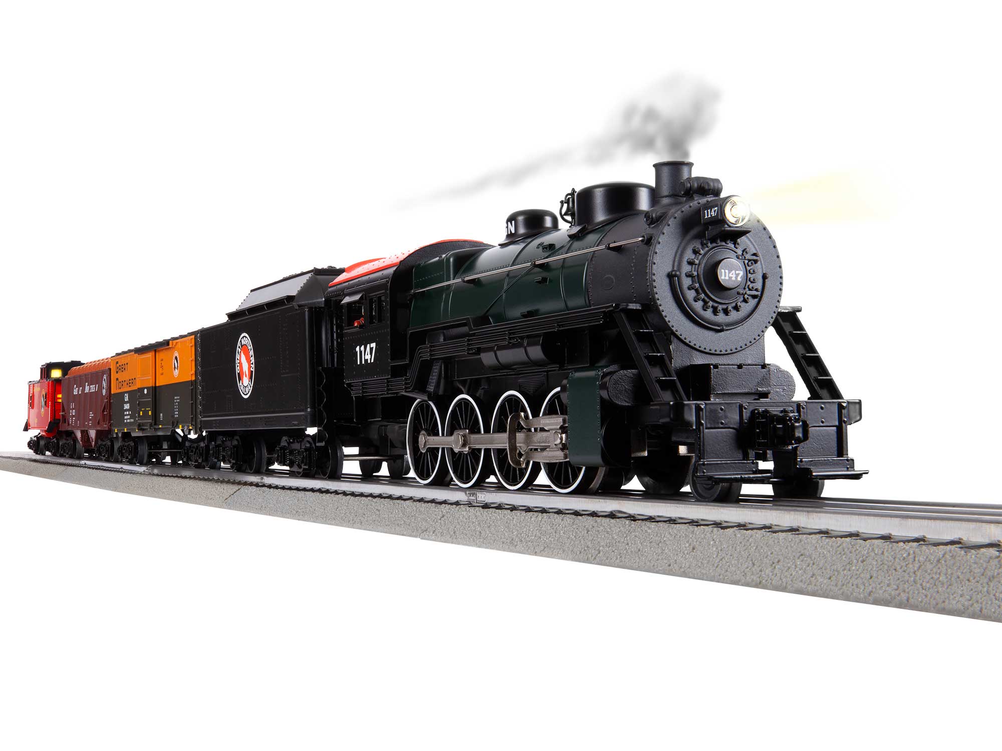 2423020 GREAT NORTHERN RAILWAY STEAM FREIGHT TRAIN SET-O