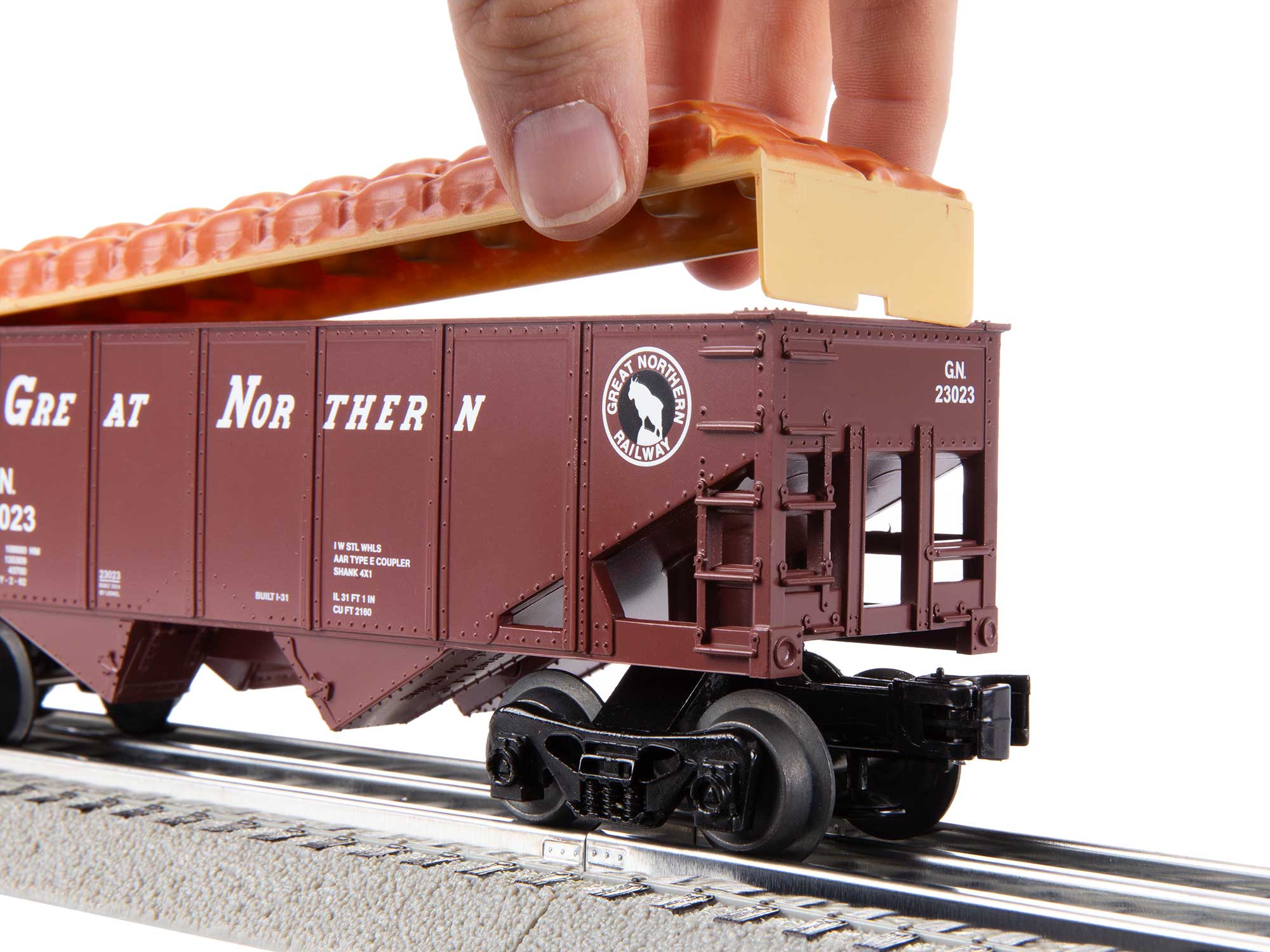 2423020 GREAT NORTHERN RAILWAY STEAM FREIGHT TRAIN SET-O