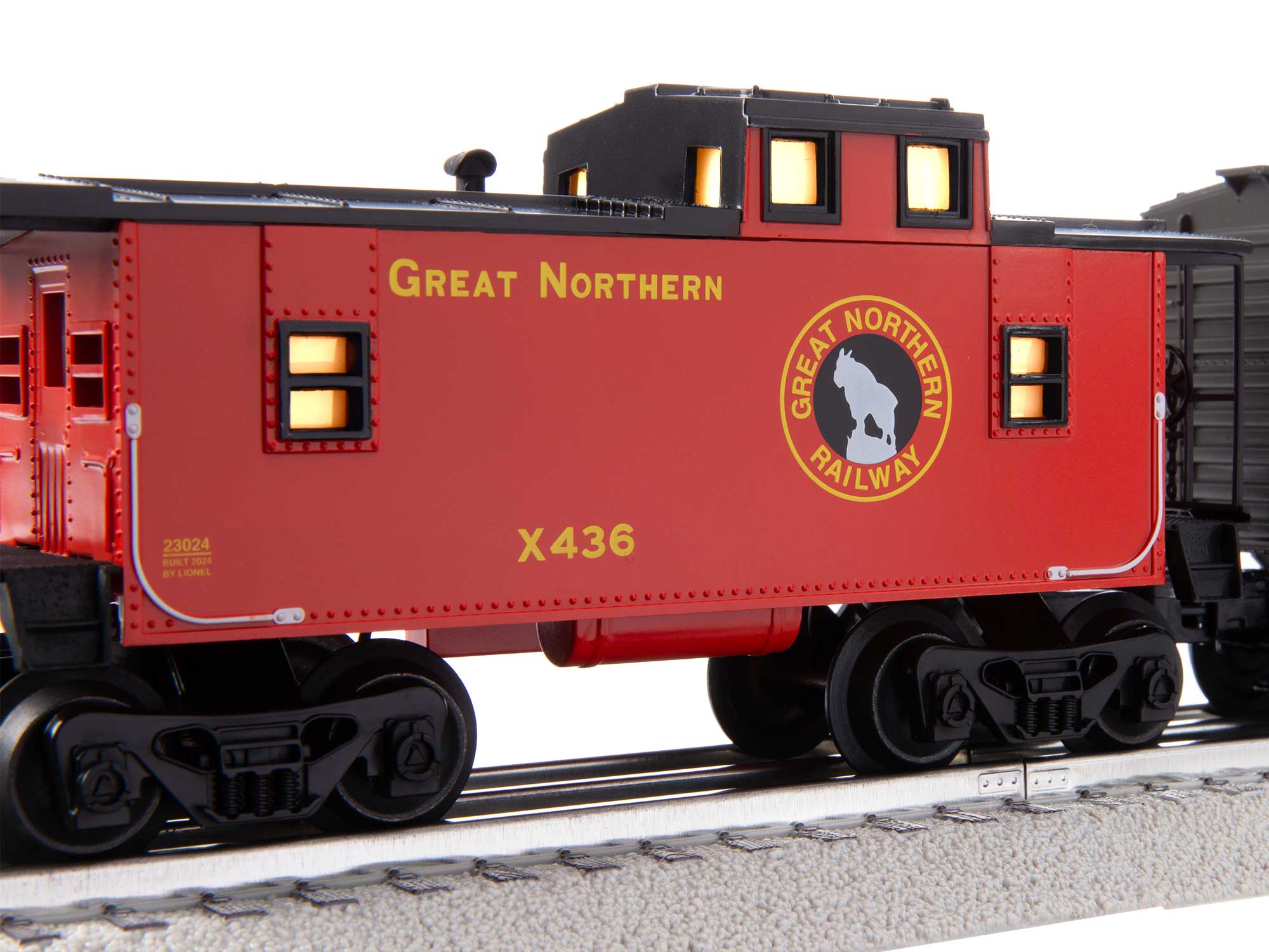 2423020 GREAT NORTHERN RAILWAY STEAM FREIGHT TRAIN SET-O