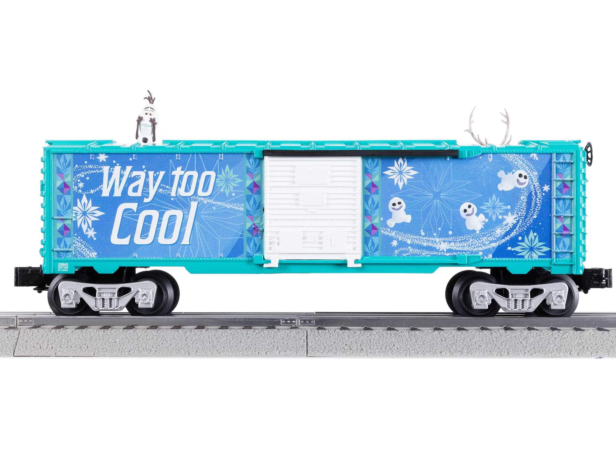 2423040 DISNEY'S FROZEN OLAF WINTER FREIGHT TRAIN SET-O