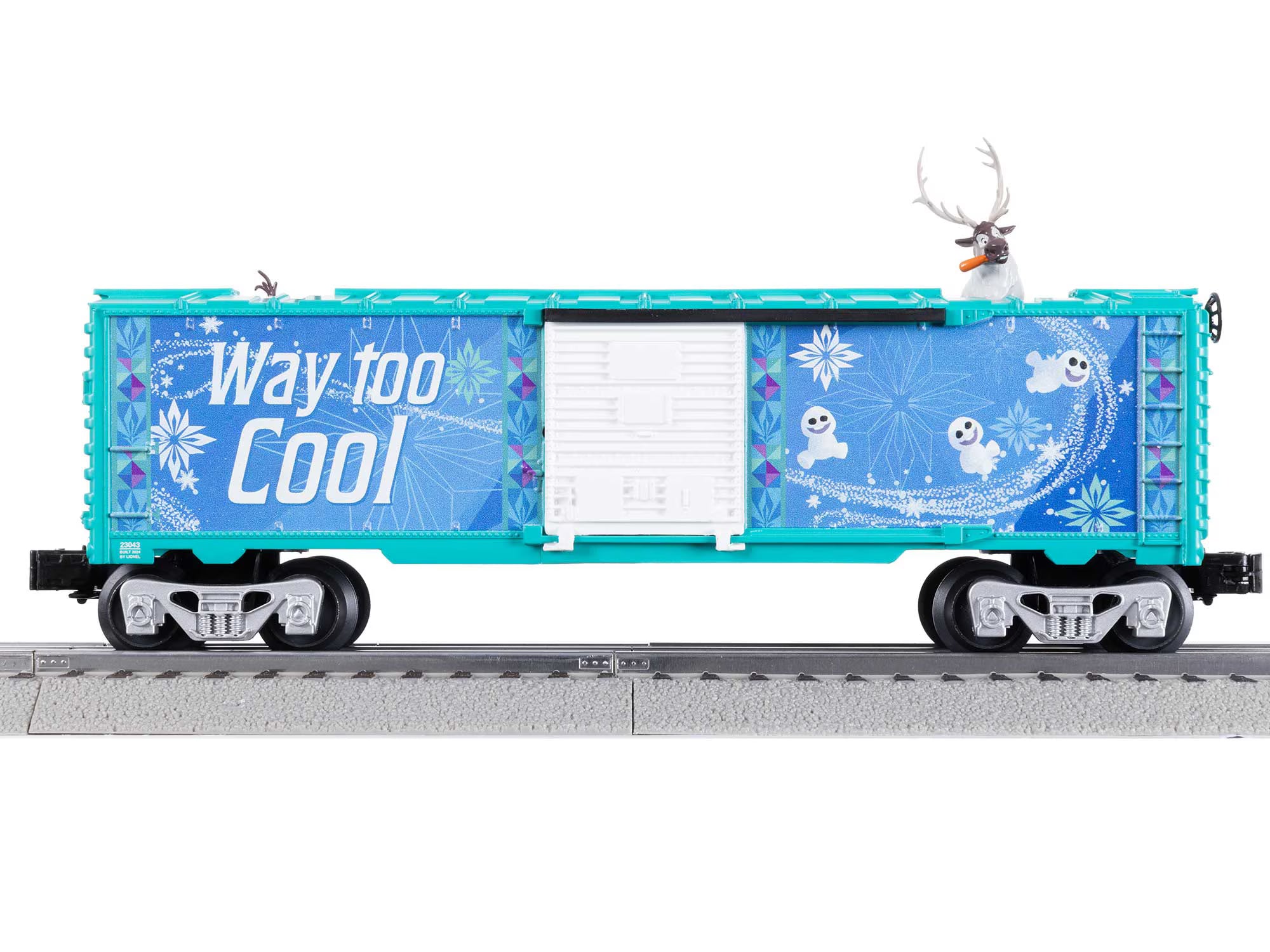 2423040 DISNEY'S FROZEN OLAF WINTER FREIGHT TRAIN SET-O
