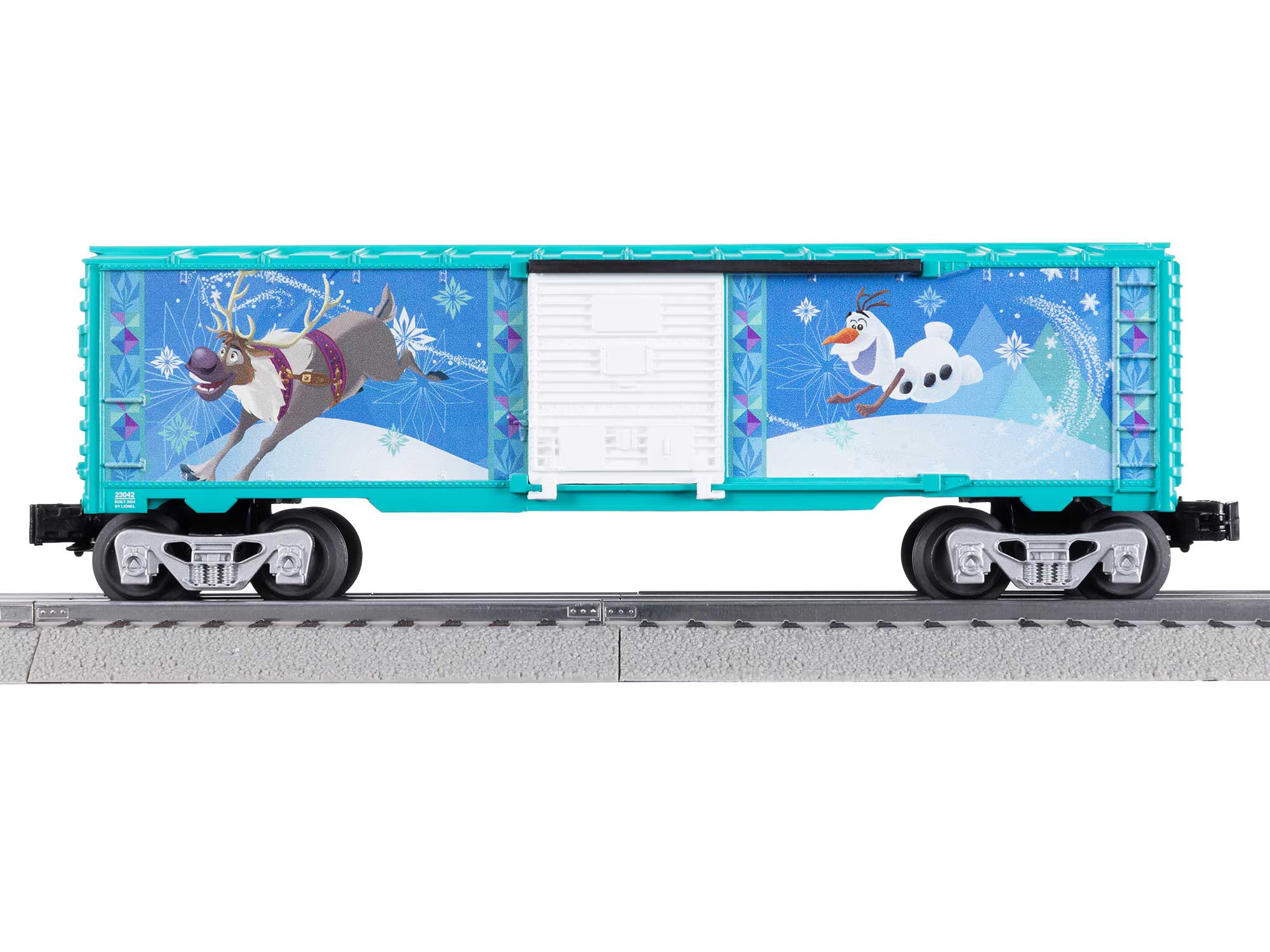 2423040 DISNEY'S FROZEN OLAF WINTER FREIGHT TRAIN SET-O