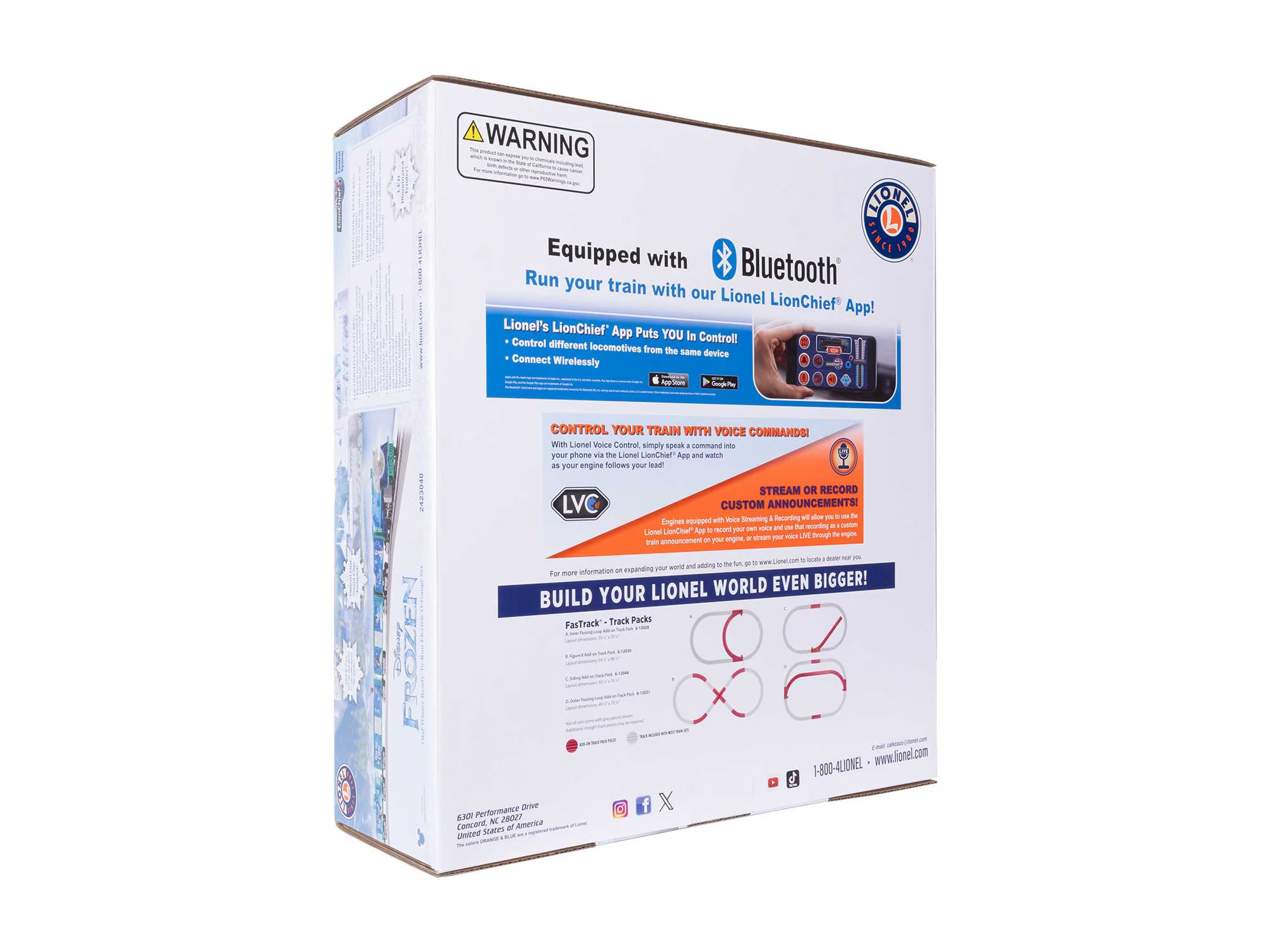 2423040 DISNEY'S FROZEN OLAF WINTER FREIGHT TRAIN SET-O