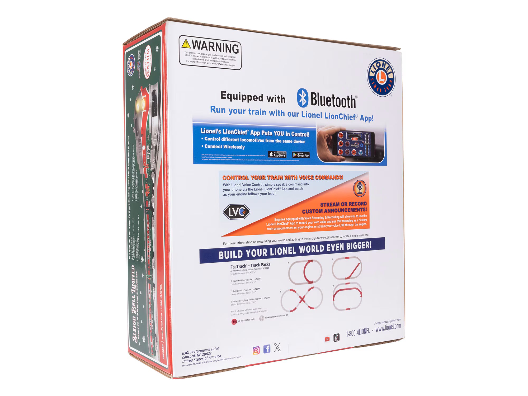 2423060 SLEIGH BELL LIMITED CHRISTMAS TRAIN SET-O