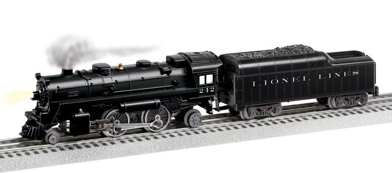 2445010 LIONEL LINES 2-4-2 STEAM LOCOMOTIVE #242-O