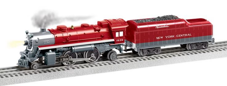 2445040 NEW YORK CENTRAL PACEMAKER 2-4-2 STEAM LOCOMOTIVE #1939-O