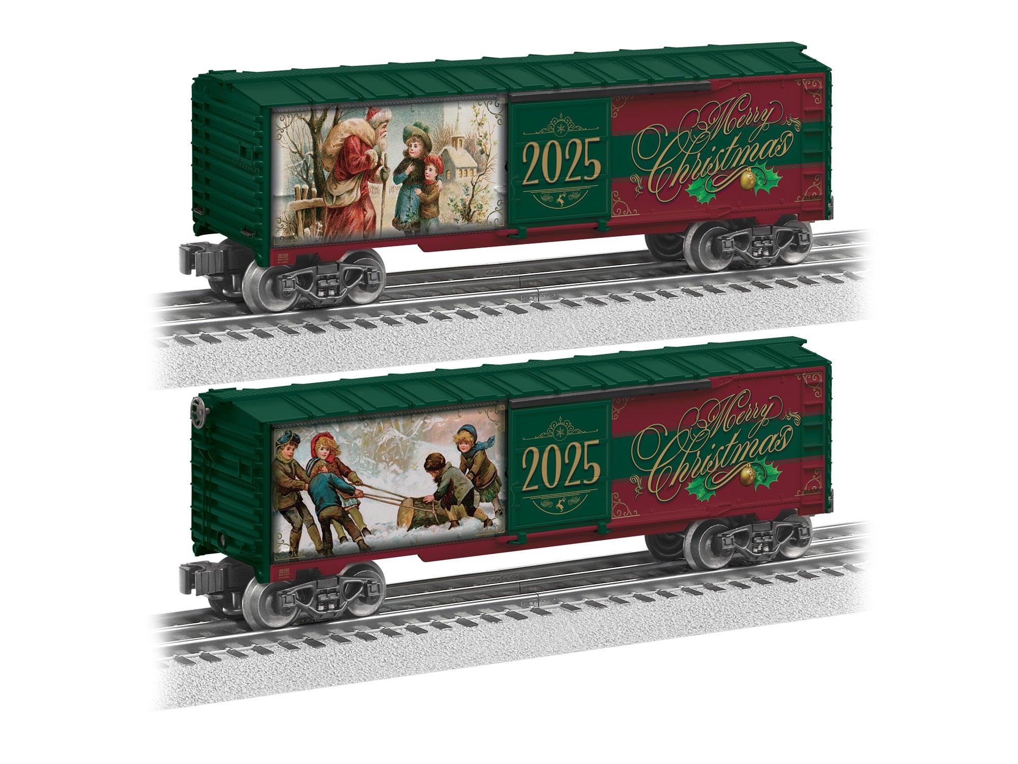 2528100 LIONEL 2025 CHRISTMAS BOXCAR-O