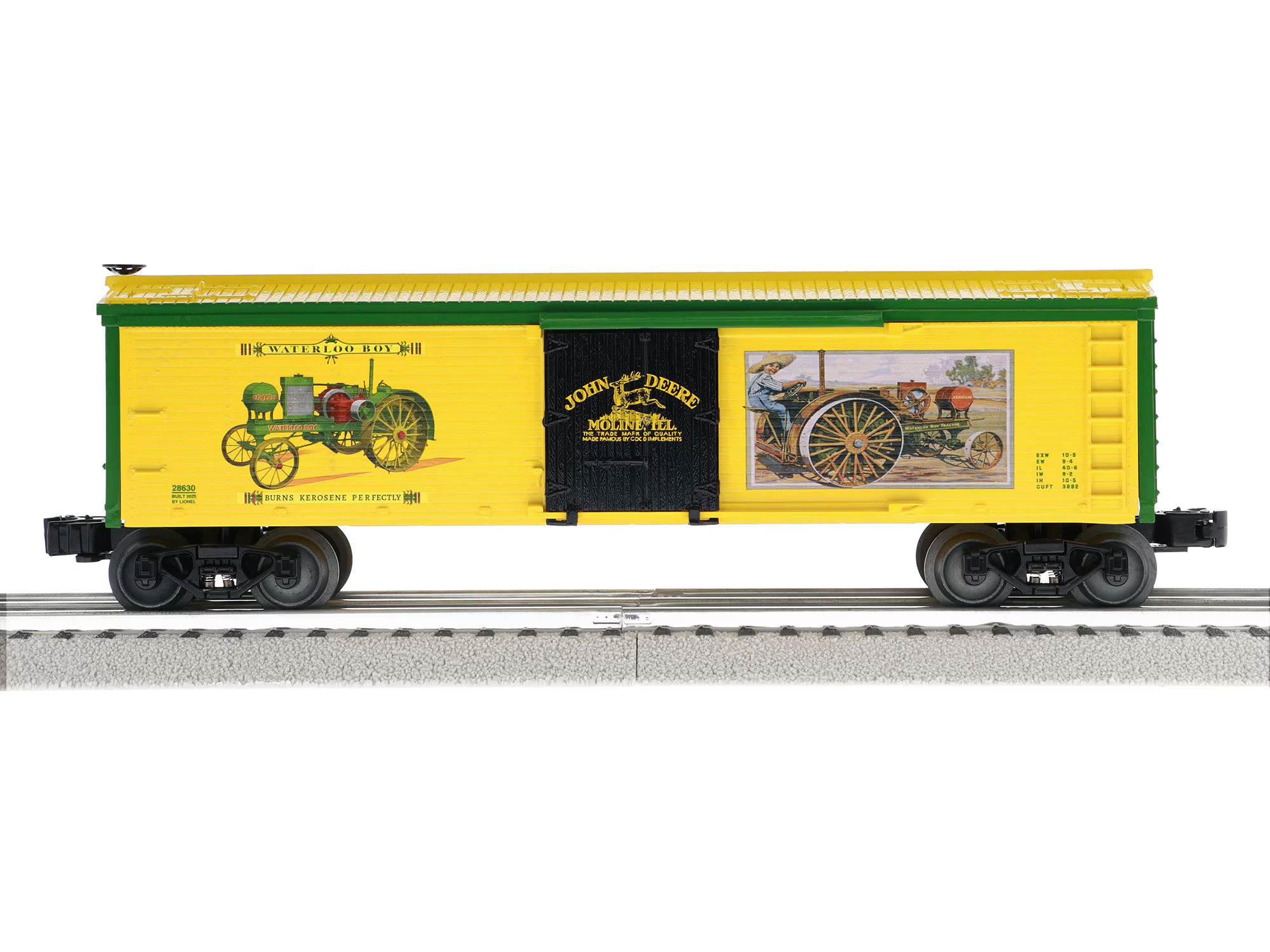 2528630 JOHN DEERE WATERLOO BOY TRACTOR REEFER CAR-O