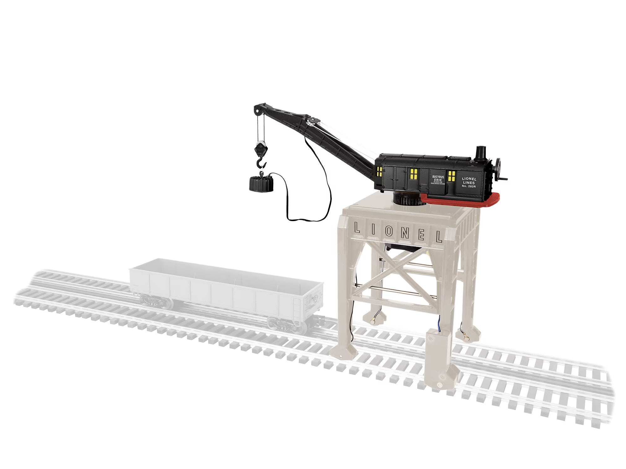 2529010 LIONEL LINES COMMAND CONTROL GANTRY CRANE-O