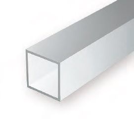 252 STYRENE SQUARE TUBE-.125"