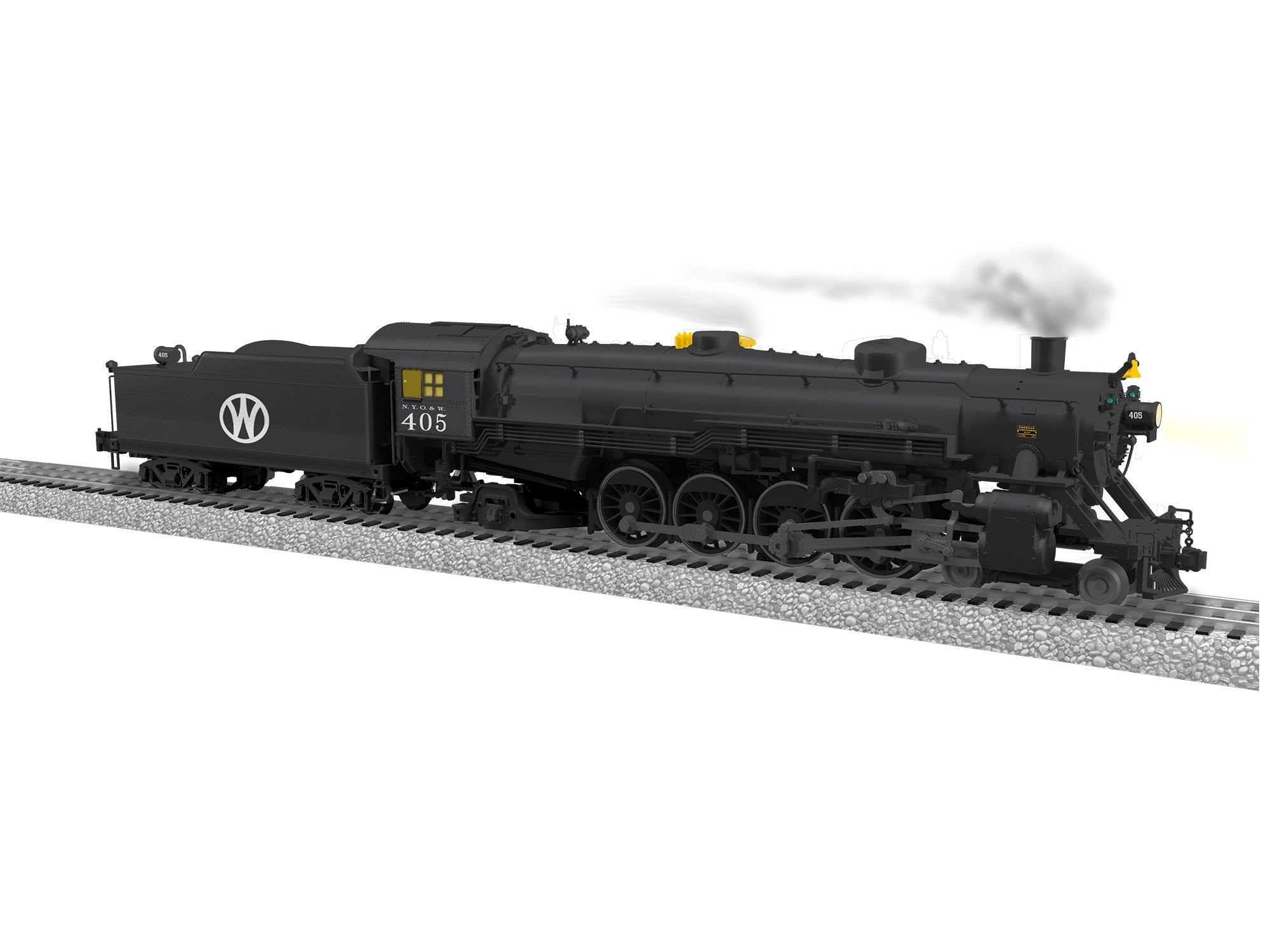 2531710 NEW YORK ONTARIO & WESTERN CLASS Y-a 4-8-2 MOUNTAIN #405-O