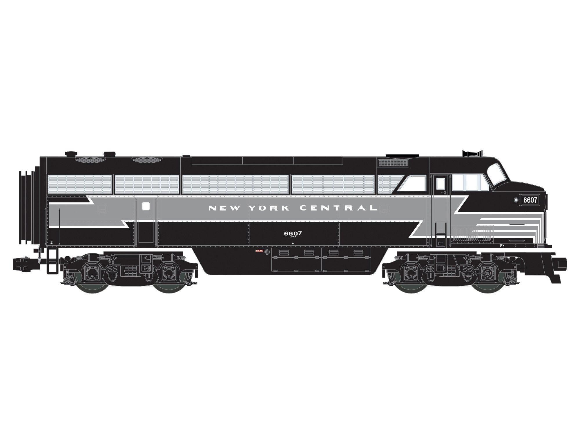 2533242 NEW YORK CENTRAL C-LINER #6607-O