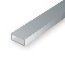 257 STYRENE RECTANGULAR TUBE-.125"x .250"