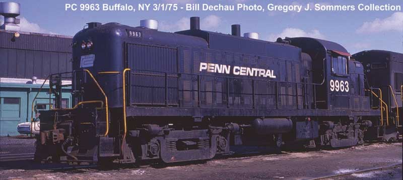26005 PENN CENTRAL DEWITT RS3M #9972-HO
