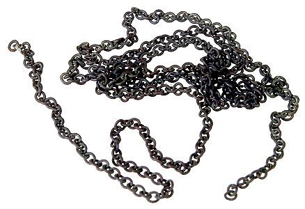 29222 SILVER CHAIN 12" - 40 LINKS PER INCH