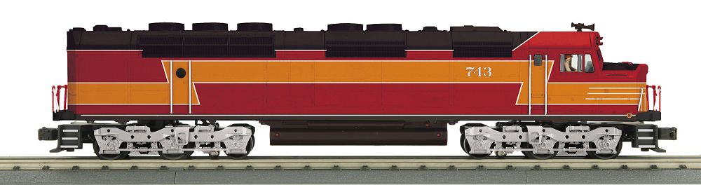 30-21221-1 DAYLIGHT LOCOMOTIVE & MACHINE WORKS FP45 #743-O