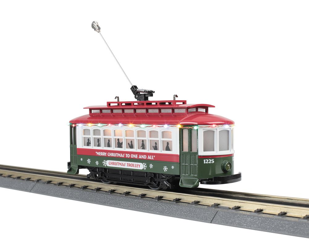 30-5214 CHRISTMAS TROLLEY CAR-O