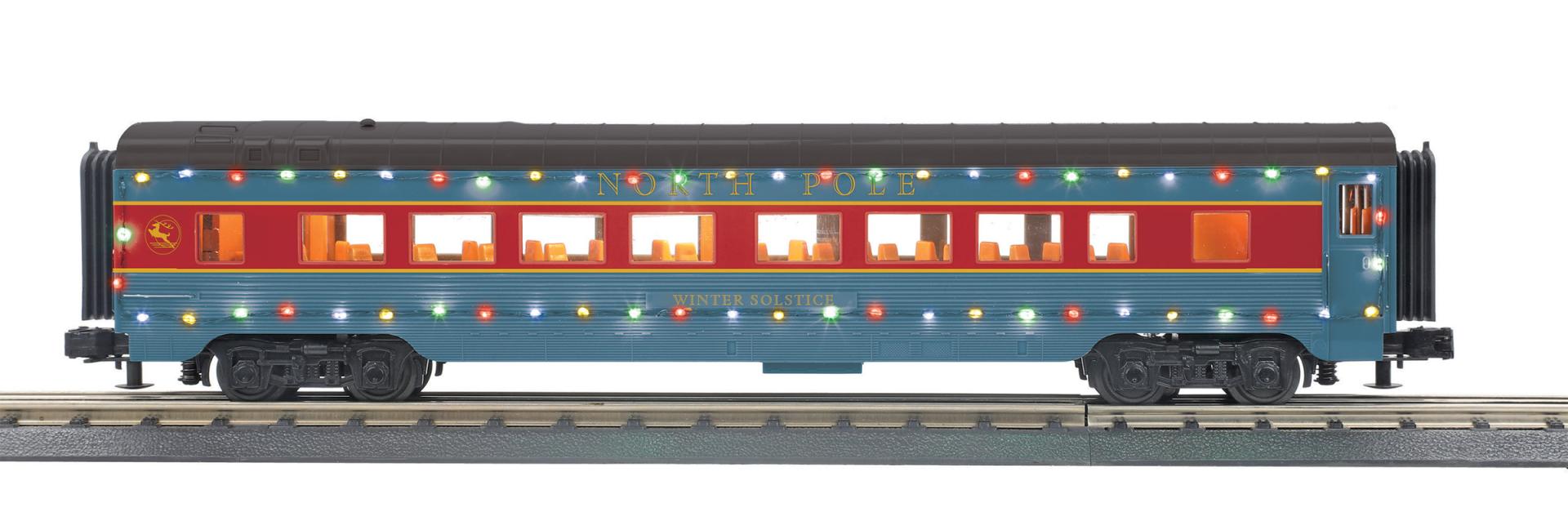30-68290 NORTH POLE 8-CAR CHRISTMAS PASSENGER TRAIN SET-O