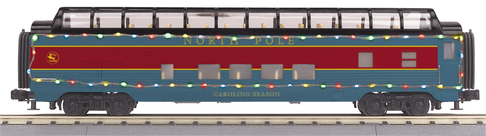 30-68290 NORTH POLE 8-CAR CHRISTMAS PASSENGER TRAIN SET-O