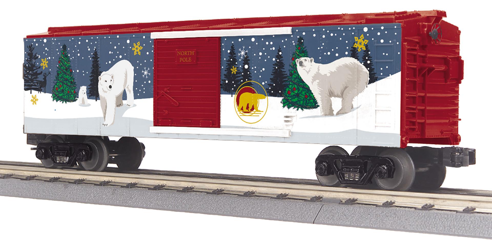 30-71237 CHRISTMAS POLAR BEAR BOXCAR-O