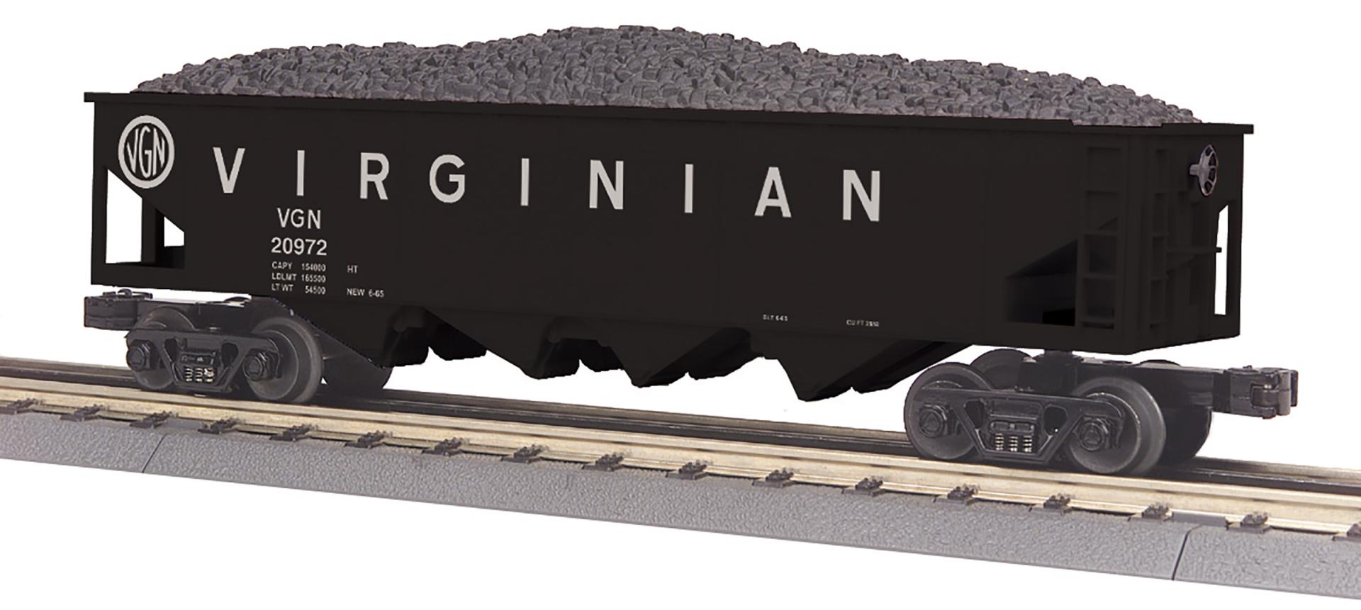 30-75754 VIRGINIAN 4-BAY HOPPER W/ COAL LOAD-O
