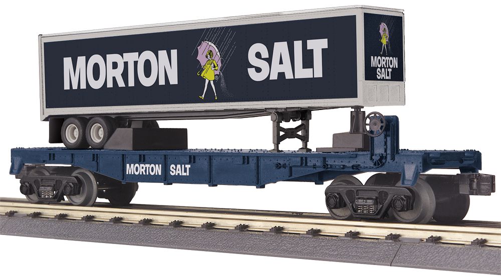 30-76855 MORTON SALT FLAT CAR-O
