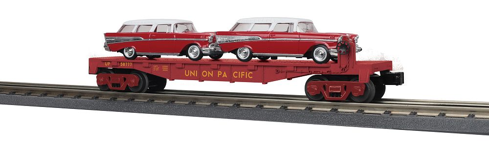 30-76874 UP FLAT CAR W/ LOAD-O