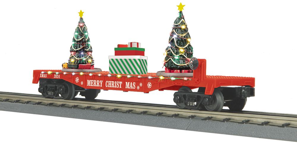 30-76922 CHRISTMAS TREE FLATCAR-O