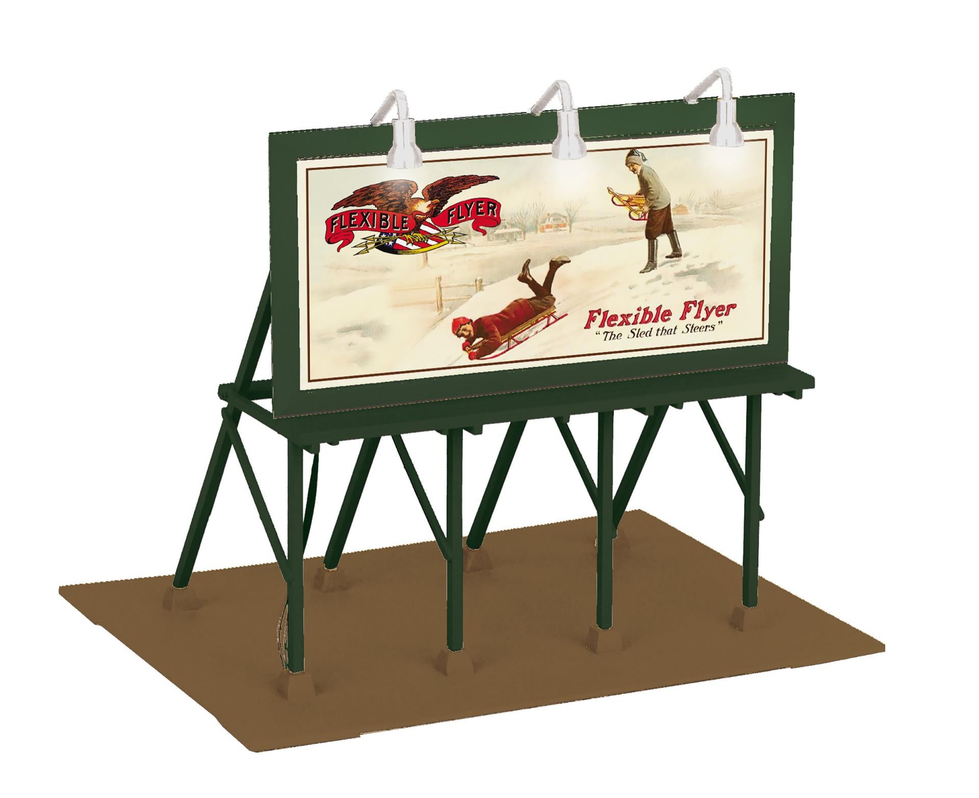 30-90698 FLEXIBLE FLYER LIGHTED BILLBOARD-O