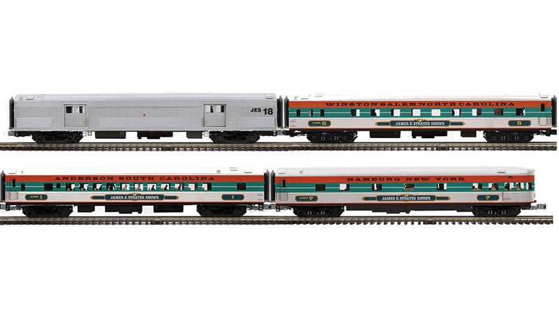 3001963 JAMES E. STRATES SHOWS 70' PASSENGER 4-CAR SET-O