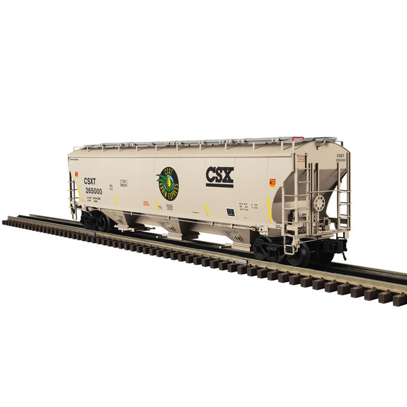 3002921-3 CSX GRAIN EXPRESS TRINITY 5161 COVERED HOPPER #265055 2-RAIL-O