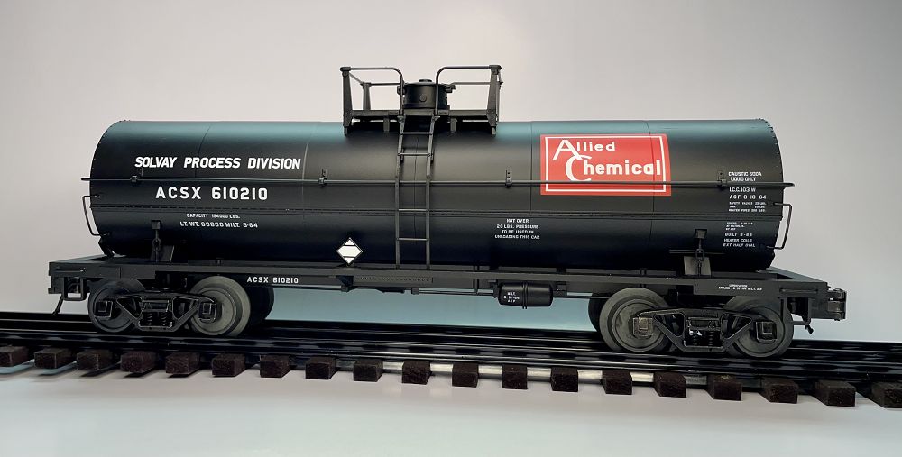 3005525S-1 SOLVAY PROCESS ALLIED CHEMICAL 11,000 GALLON TANK CAR #610210-O