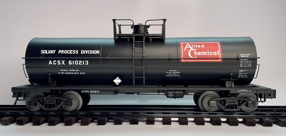 3005525S-2 SOLVAY PROCESS ALLIED CHEMICAL 11,000 GALLOT TANK CAR #610213-O