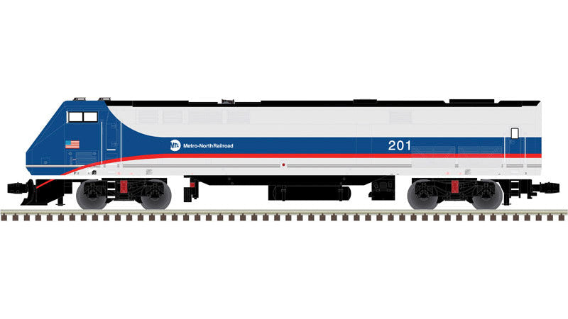 30138899 METRO NORTH P42 GENESIS STANDARD THEME #201 2-RAIL-O