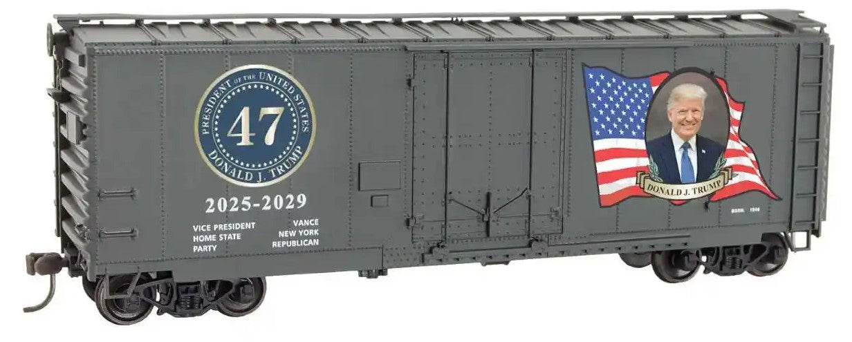 3100001 2025 PRESIDENTIAL 40' BOXCAR W/ PLUG DOOR KIT-HO