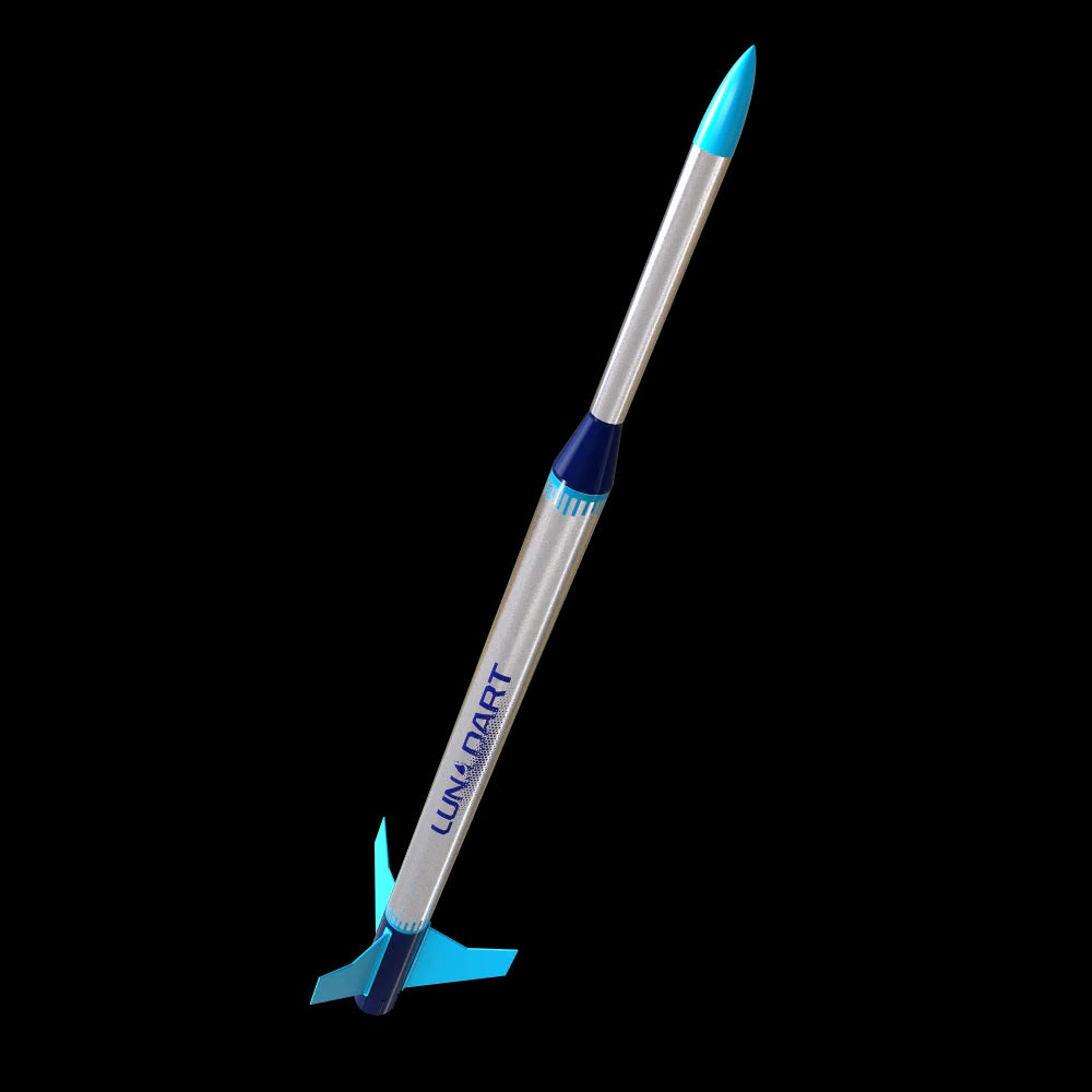 3236 LUNA DART FLYING MODEL ROCKET STARTER LAUNCH SET