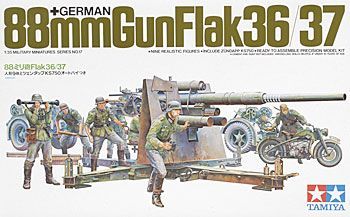 35017 GERMAN 88MM GUN FLAK-1:35 SCALE