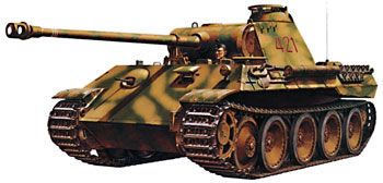 35065 GERMAN PANTHER TANK-1:35 SCALE
