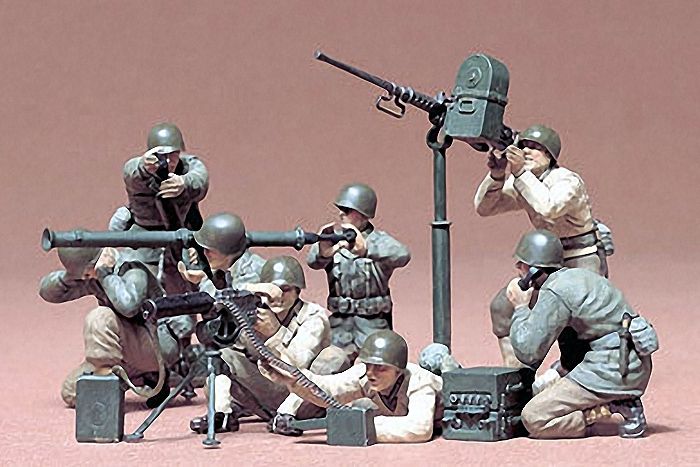 35086 U.S. GUN & MORTAR TEAM-1:35 SCALE